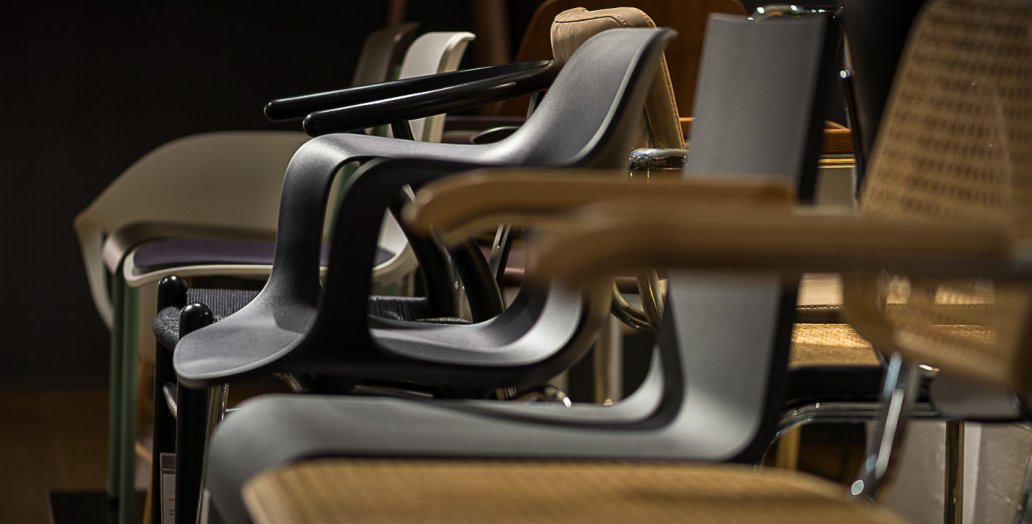 Chaises design chez smow Stuttgart