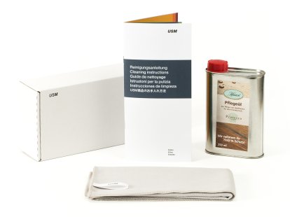 Kit d'entretien USM pour surfaces bois vernies