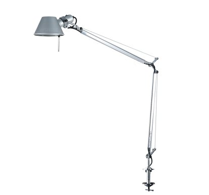 Lampe de table Tolomeo, Aluminium, Avec système serre-joint, LED