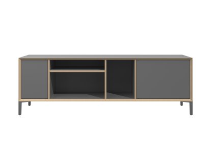 Vertiko Wide, Version 2, CPL anthracite, Avec pieds