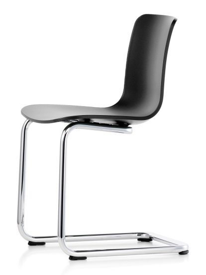 Chaise HAL RE Cantilever, Noir profond RE