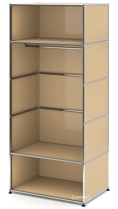 Penderie USM Haller M avec tringle Type 2, Beige USM