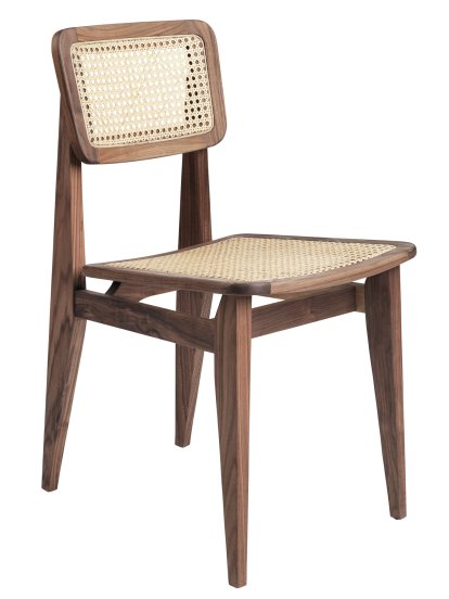 C-Chair, Cannage, Noyer américain
