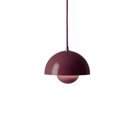 Suspension Flowerpot VP10, Prune foncée