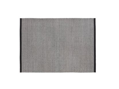 Tapis Balder, 140 x 200 cm, Noir/gris