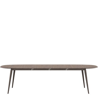 Table PLAYdinner Lamé, Chêne fumé, L 180-280 cm