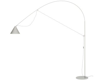 Lampadaire Ayno XL, Gris soie, Gris, 3000 K
