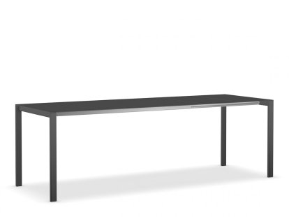 Table à manger Thin-K, Noir, Noir