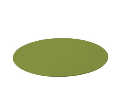 Tapis en feutre pour Componibili, 1, Rond, ø 40 cm, 023 prairie