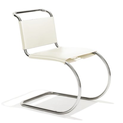 Chaise MR, Pleine fleur blanc naturel