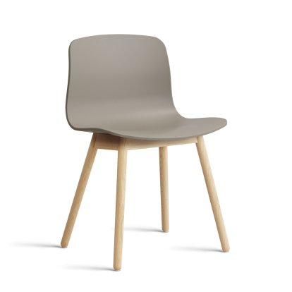 Chaise About A Chair AAC 12, Khaki 2.0, Chêne savonné