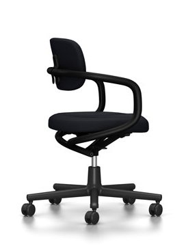 Siège de bureau pivotant Allstar, Noir profond  , Hopsak, Nero