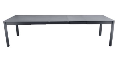 Table Ribambelle, L 149/299 x P 100 cm, Carbone