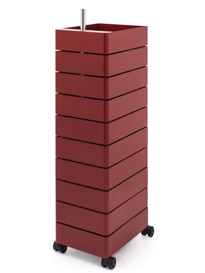 360° Container, 1270 mm (10 étages ), Bordeaux