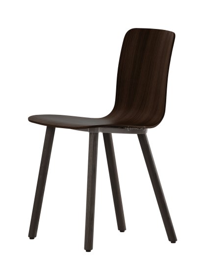 HAL Ply Wood, Chêne foncé, Chêne foncé, Sans revêtement de l'assise
