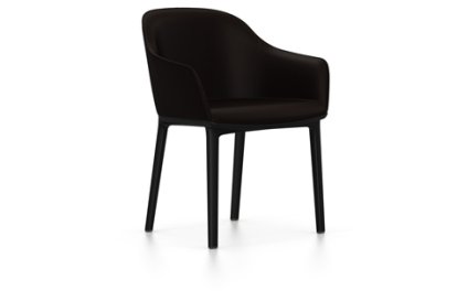 Softshell Armchair, Basic dark, Plano, Marron, Patins pour tapis