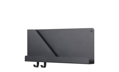Etagère Folded Shelves, H 22 x L 51 cm, Noir