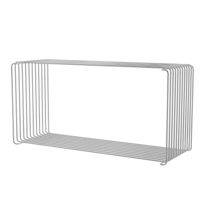 Étagère Panton Wire Extended, 26 cm, Chrome