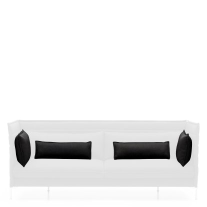 Lot de coussins pour Alcove Sofa, Pour Three-seater, Credo, Noir/anthracite
