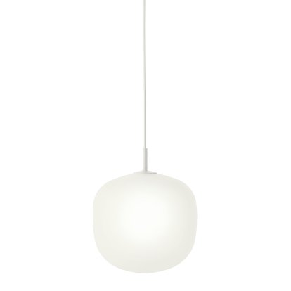 Suspension Rime, Ø 25 cm, Blanc