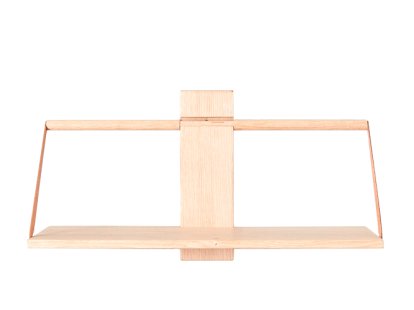 Étagère Wood Wall, L (60 x 25 x 32 cm), Chêne naturel