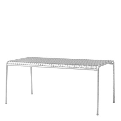Table Palissade, Hot galvanized, L 170 x l 90 cm