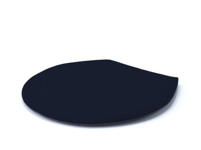 Coussin d'assise pour Chaise Fourmi, Avec rembourrage, Marine
