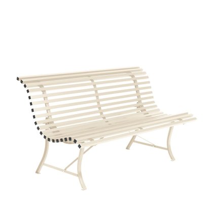 Banc Louisiane, 150 cm, Beige Latte