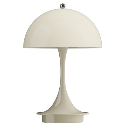 Lampe Panthella 160 portable, beige opale
