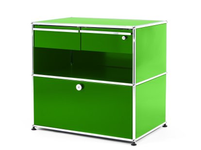 Meuble mixte Sideboard Office M USM Haller, Vert USM
