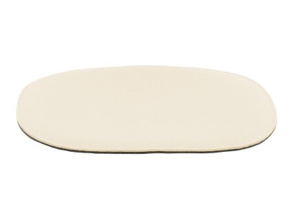 Coussin d'assise pour Panton Chair, Avec rembourrage, Blanc laine