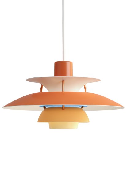 Suspension PH 5 300, Teintes orange