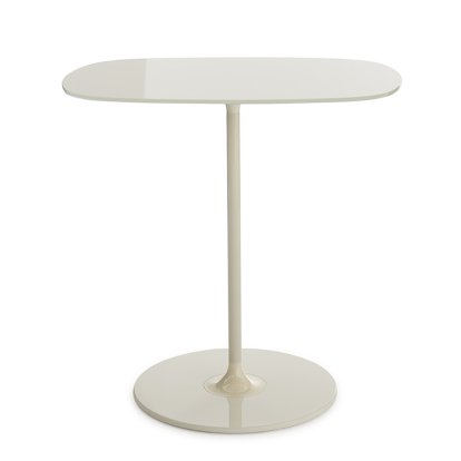 Table d'appoint Thierry, 50 cm, Blanc