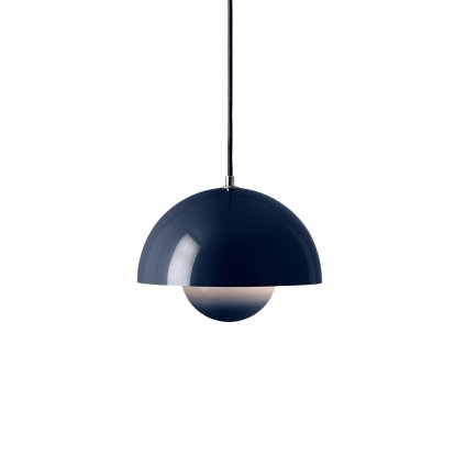 Suspension Flowerpot VP1, Bleu acier