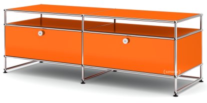 Meuble TV L USM Haller, Orange pur RAL 2004