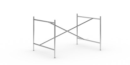 Châssis de table Eiermann 1, Chromé, Centré, 110 x 78 cm, Sans rallonge en hauteur (hauteur 66 cm)