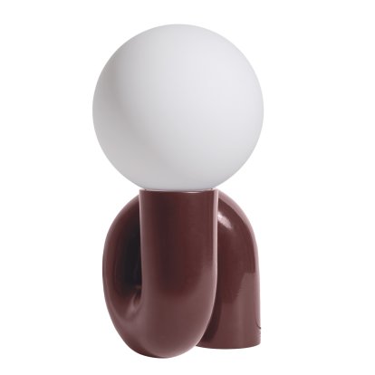 Lampe de table Neotenic , H 51 cm, Cerise