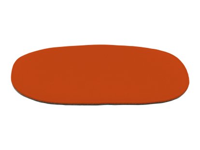 Coussin d'assise pour Panton Chair, Avec rembourrage, Orange