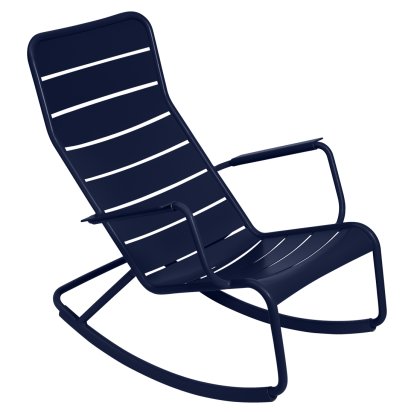Chaise à bascule Luxembourg , Bleu abysse