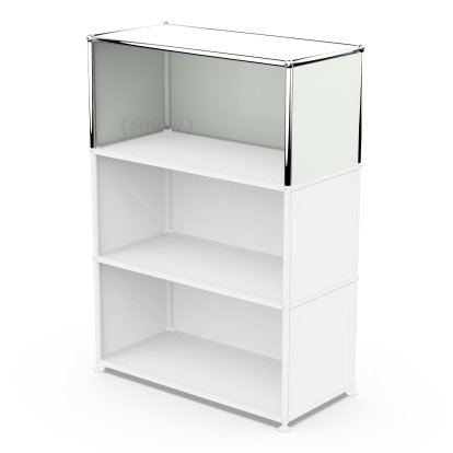 Kit d’extension verticale USM Haller 1, Gris clair RAL 7035, 35 cm