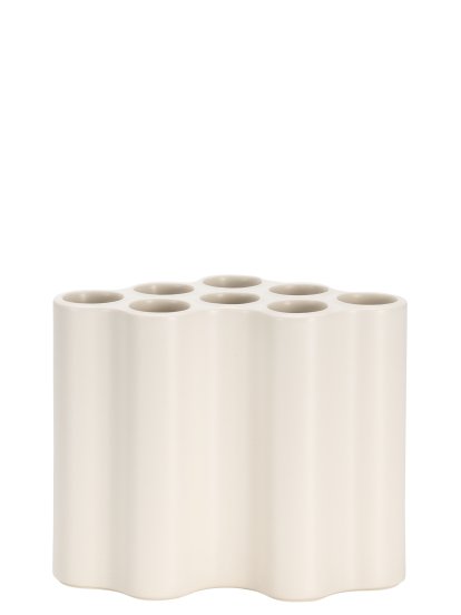 Vase Nuage, Nuage medium, Céramique, Ivoire, mat