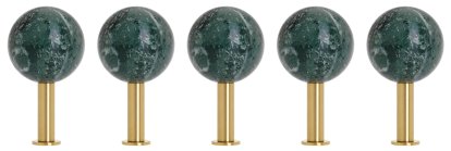 Patères Dots Stone - Lot de 5 