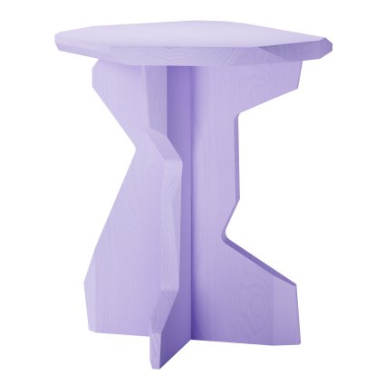 Tabouret Fels, Frêne lilas