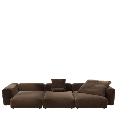 Vetsak Sofa Set 5, Pebble - Umber, Avec coussin