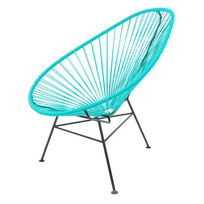 Chaise Acapulco Classic, Bleu aqua