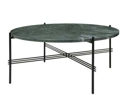 TS Coffee Table, Ø 80 x H 35 cm, Vert, Noir