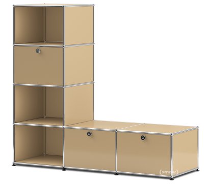 Étagère-banc USM Haller Type 1, Beige USM