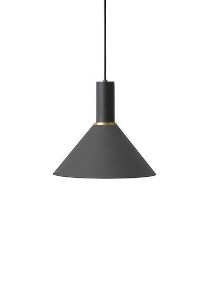 Collect Lighting, Bas, Noir, Cone, Black