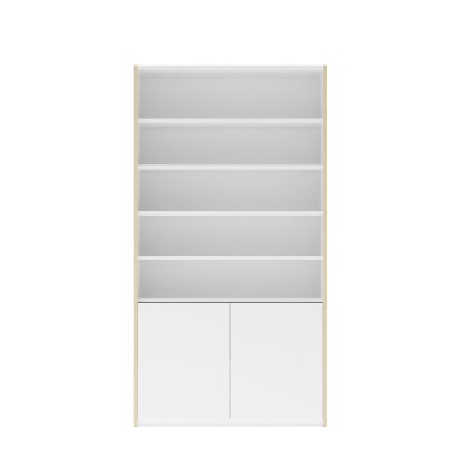 Système de rangement Modular Plus, 360 mm, façade ouverte, avec portes, Élément de base