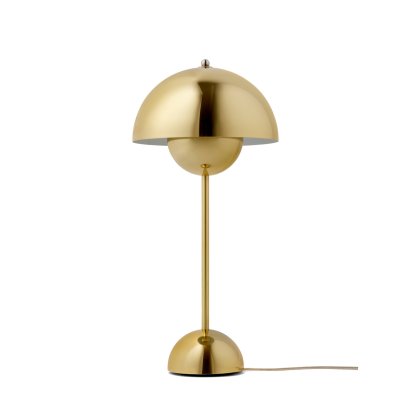 Lampe de table Flowerpot VP3, Plaqué laiton